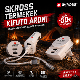 Skross kifutó termékek töredék áron!