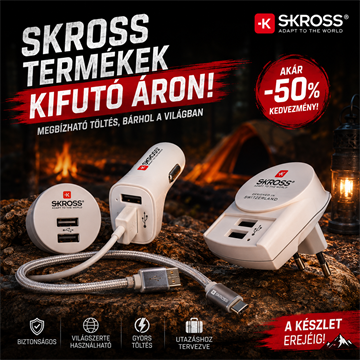 Skross kifutó termékek töredék áron!