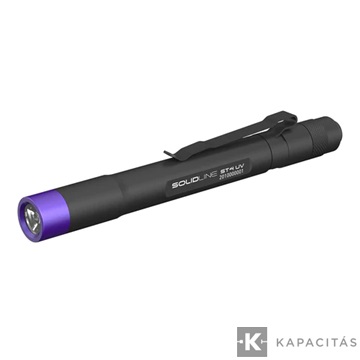 Solidline ST4 fémházas lámpa 180/80/10lm 2AAA TIB UV