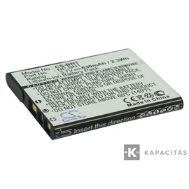 Sony NP-BN1 3.7V 630mAh utángyártott akku Li-ion