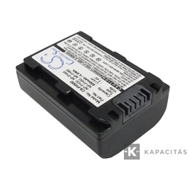 Sony NP-FH40, NP-FH50, NP-FH60 7.4V 650mAh utángyártott akku Li-ion