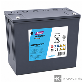 Sprinter S12V4500 PP V0 / XP-12V4000-V0 akkumulátor