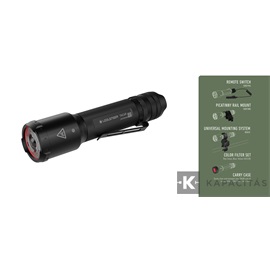 TAC6ROutdoor fegyverlámpa szett 2000 lumen