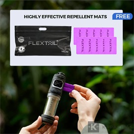 Flextail Tiny Repeller S – Szúnyogriasztó, LED lámpa és power bank egyben - zöld