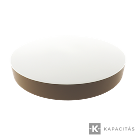 TUNGSRAM LED Mennyezeti lámpa 24W 3xCCT 2400lm 30x4.2cm IP44, keret: cappuccino | TG-25S