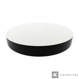 TUNGSRAM LED Mennyezeti lámpa 24W 3xCCT 2400lm 30x4.2cm IP44, keret: fekete | TG-21S