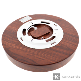 TUNGSRAM LED Mennyezeti lámpa 24W 3xCCT 2400lm 30x4.2cm IP44, keret: sötét fa | TG-24S