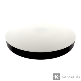 TUNGSRAM LED Mennyezeti lámpa 36W 3xCCT 3600lm 40x4.2cm IP44, +távirányító, keret: fekete | TG-27S