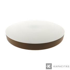 TUNGSRAM LED Mennyezeti lámpa 50W 3xCCT 5000lm 50x4.2cm IP44, +távirányító, keret: cappuccino | TG-37S