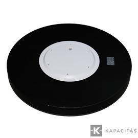 TUNGSRAM LED Mennyezeti lámpa 65W 3xCCT 6500lm 60x4.7cm IP44, +távirányító, keret: fekete | TG-39S