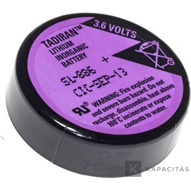 Tadiran SL-886/P 1/6D lítium elem