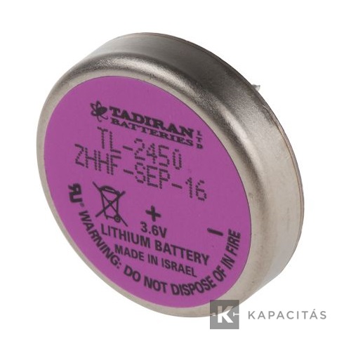 Tadiran TL-2450/P 1/10C lítium elem wd (SL840/P helyett)