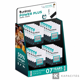 Uniross POS Display Box-Power Plus