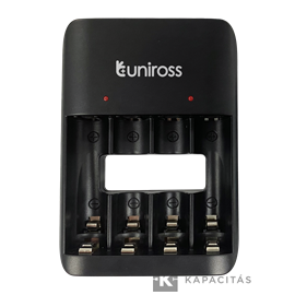Uniross UCU010 Ni-Mh AA/AAA akku töltő / USB-C