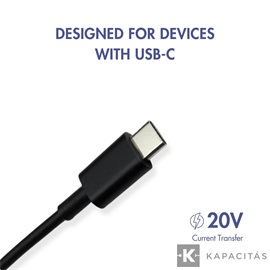 Uniross USB-C - USB-C kábel, 2m, Charge + Sync