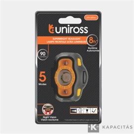 Uniross fejlámpa ULTRALITE PLUS 90lm