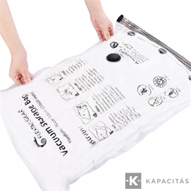 Flextail vákuumzsák szett – 4 db 40 × 60 cm-es újrahasználható tárolózsák S méret