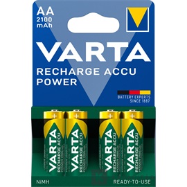 VARTA AA 2100mAh 1,2V Ni-MH akkumulátor 4db/csomag