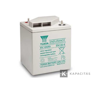 Yuasa 6V 102Ah zárt ólomakkumulátor