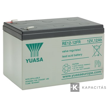 Yuasa 12V 12Ah zárt ólomakkumulátor