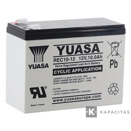 Yuasa 12V 10Ah zárt ólomakkumulátor