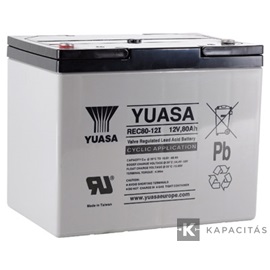 Yuasa 12V 80Ah zárt ólomakkumulátor