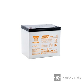 Yuasa SWL+2450 12V 80Ah High Rate zárt ólomakkumulátor