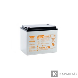 Yuasa SWL+2800-6 6V 184Ah High Rate zárt ólomakkumulátor
