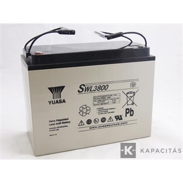 Yuasa 12V 135Ah zárt ólomakkumulátor