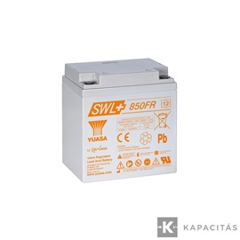 Yuasa SWL+850FR 12V 28,8Ah High Rate zárt ólomakkumulátor