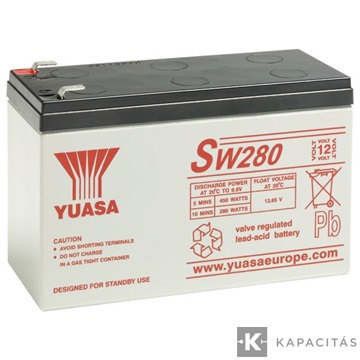 Yuasa 12V 9Ah zárt ólomakkumulátor