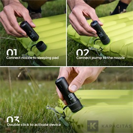 Flextail Zero Pump a világ legkisebb akkus pumpája
