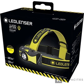 LEDLENSER iH9R tölthető ipari fejlámpa 600 lm Li-ion 2x14500 Battery Pack 3.7V