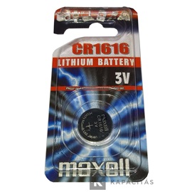 Maxell CR1616 3V lítium gombelem 1db/csomag
