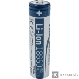 ANSMANN 18650 Li-ion 2600mAh védett akkumulátor