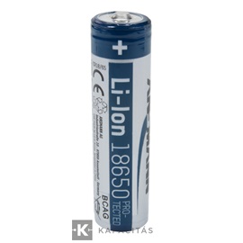 ANSMANN 18650 Li-ion 3500mAh védett akkumulátor