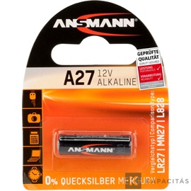 ANSMANN A27/LR27 12V alkáli elem