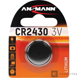 ANSMANN CR2430 3V lítium gombelem 1db/csomag