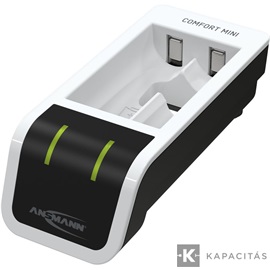 ANSMANN Comfort Mini akkumulátor töltő 1-2db AA/AAA akkuhoz