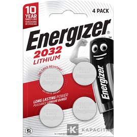 Energizer CR2032 3V lítium gombelem 4db/csomag