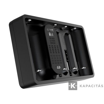 Efest iMate R4 töltő Li-Ion és NiMh / NiCD akkumulátorokhoz QC3.0 tápegységgel