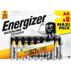 Energizer Alkaline Power 1,5V AA/ceruza alkáli elem 8 db/csomag
