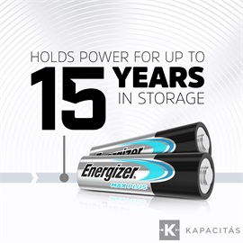 Energizer MAX 1,5V AA/ceruza alkáli elem 2 db/csomag