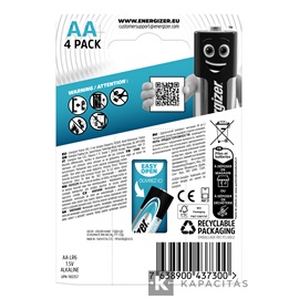 Energizer MAX Plus 1,5V AA/ceruzaalkáli elem 4 db/csomag