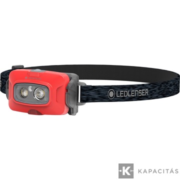 LEDLENSER HF4R Core 500lm/130m, Li-ion, tölthető fejlámpa, piros