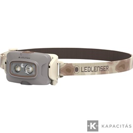 LEDLENSER HF4R Signature 600lm/140m, Li-ion, tölthető fejlámpa, szürke