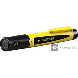 LEDLENSER EX4 Robbanásbiztos ATEX lámpa 50 lm, CRI70, 0/20 zóna, 2xAAA