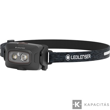 LEDLENSER HF4R Core 500lm/130m, Li-ion, tölthető fejlámpa, fekete