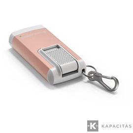LEDLENSER K6R tölthető kulcstartós lámpa Li-ion 400lm rózsa-arany