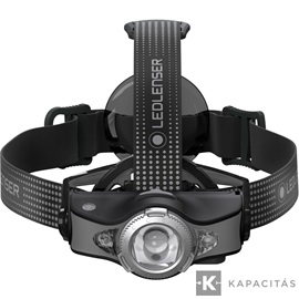 LEDLENSER MH11 szürke tölthető fejlámpa Bluetooth 1000 lm 18650